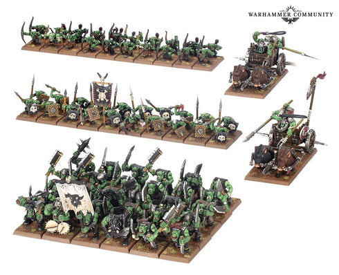 Warhammer Old World: Orc & Goblin Tribes - Battalion